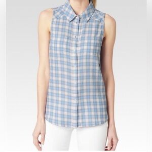 PAIGE plaid tank, Size S